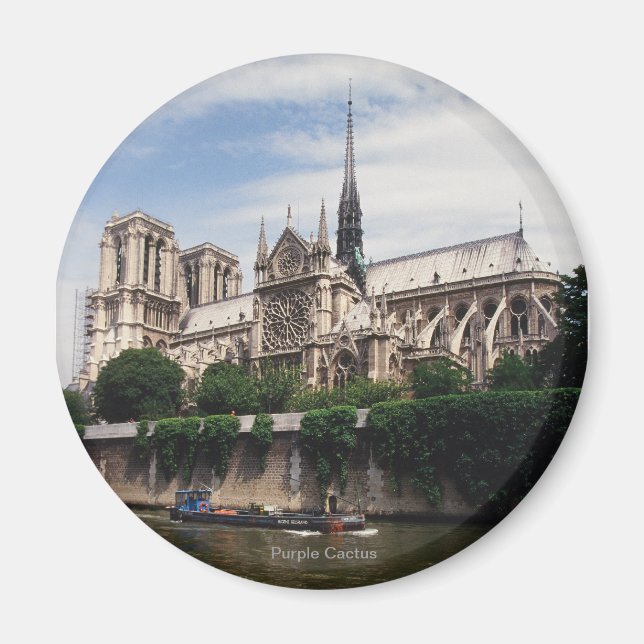 Cathedral Notre-Dame, Paris Magnet (Front)