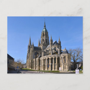 Cathedral of Bayeux in France Postcard