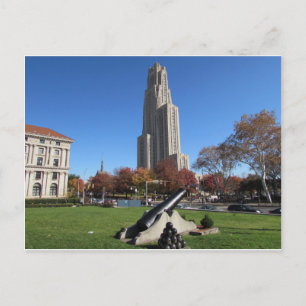 Cathedral of Learning University of Pittsburgh Postcard