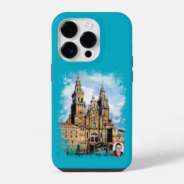 Cathedral of Santiago de Compostela iPhone Case (Back)