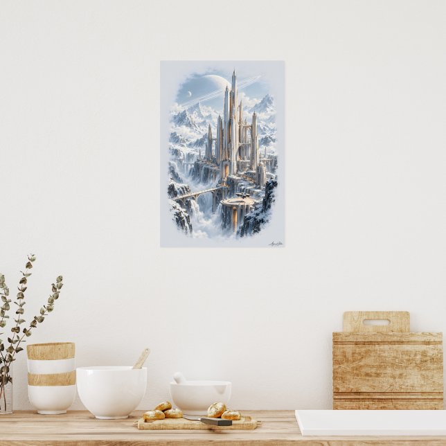 Cathedral of Silence Poster (Kitchen)