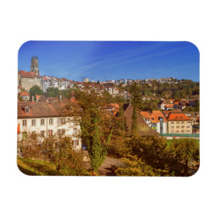 Cathedral of St. Nicholas in Fribourg, Switzerland Magnet