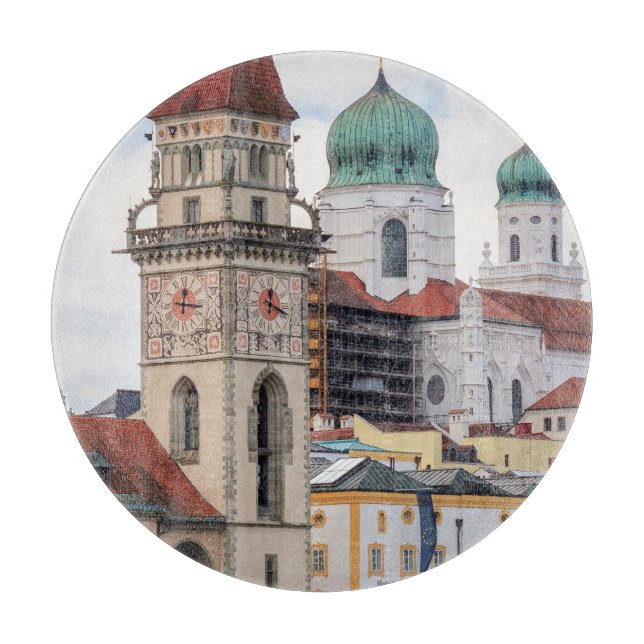 Cathedral of St. Stephan Cutting Board (Front)