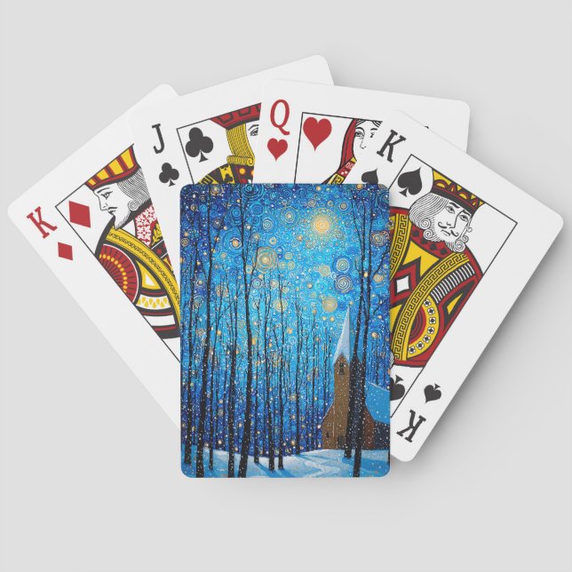 Cathedral of Stars Playing Cards (Back)