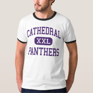 Cathedral - Panthers - High - Springfield T-Shirt