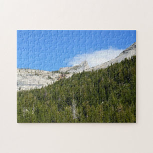 Cathedral Peak at Tenaya Lake, Yosemite, CA Jigsaw Puzzle