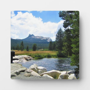 Cathedral Peak in Tuolumne Meadows, Yosemite, CA Plaque