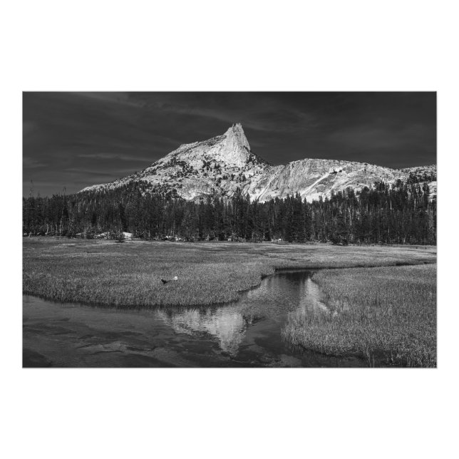 Cathedral Peak of Yosemite National Park Photo Print (Front)