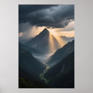 Cathedral Peak Poster