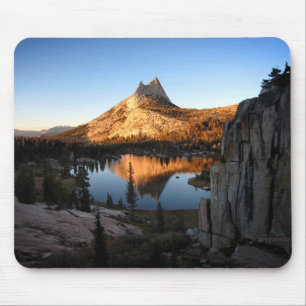 Cathedral Peak Sunset - John Muir Trail - Yosemite Mouse Pad