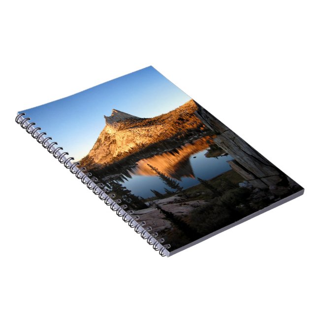 Cathedral Peak Sunset - John Muir Trail - Yosemite Notebook (Right Side)