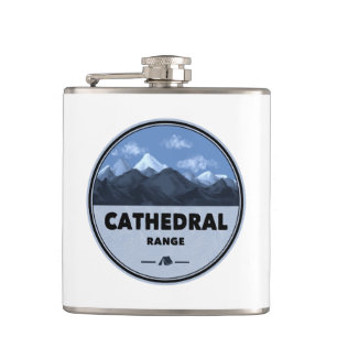 Cathedral Range California Camping Hip Flask