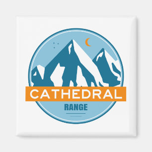 Cathedral Range California Magnet