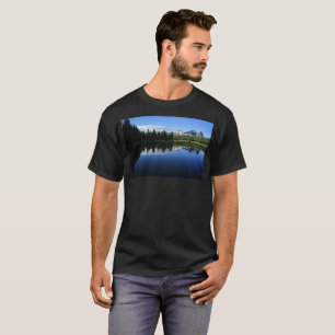Cathedral Range Over Tuolumne River - Yosemite T-Shirt