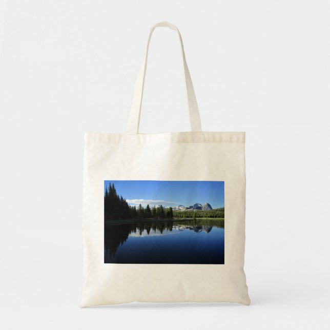 Cathedral Range Over Tuolumne River - Yosemite Tote Bag (Front)