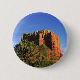Cathedral Rock, Arizona 6 Cm Round Badge
