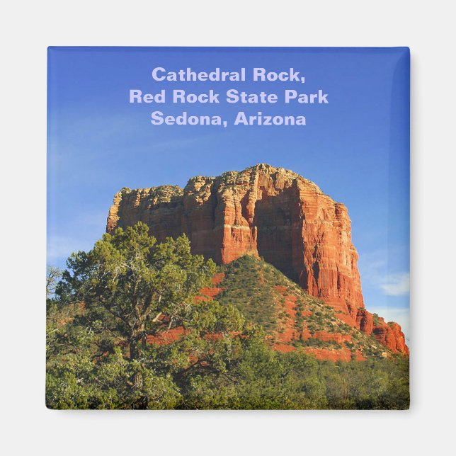 Cathedral Rock, Arizona Magnet (Front)