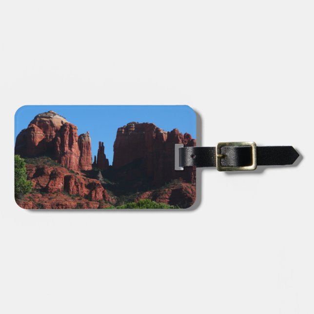 Cathedral Rock in Sedona Arizona Monument Luggage Tag (Front Horizontal)
