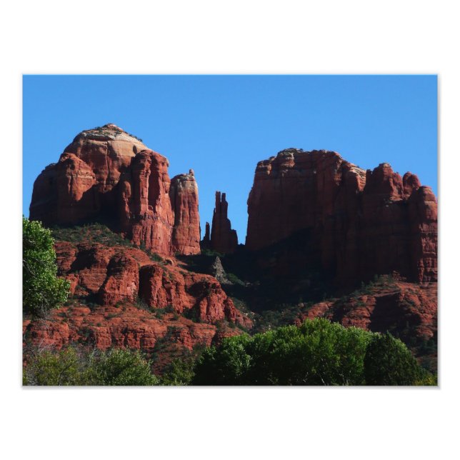 Cathedral Rock in Sedona Arizona Monument Photo Print (Front)