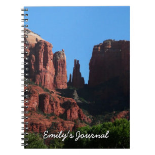 Cathedral Rock in Sedona Arizona Monument Spiral Notebook