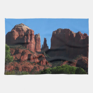 Cathedral Rock in Sedona Arizona Monument Tea Towel