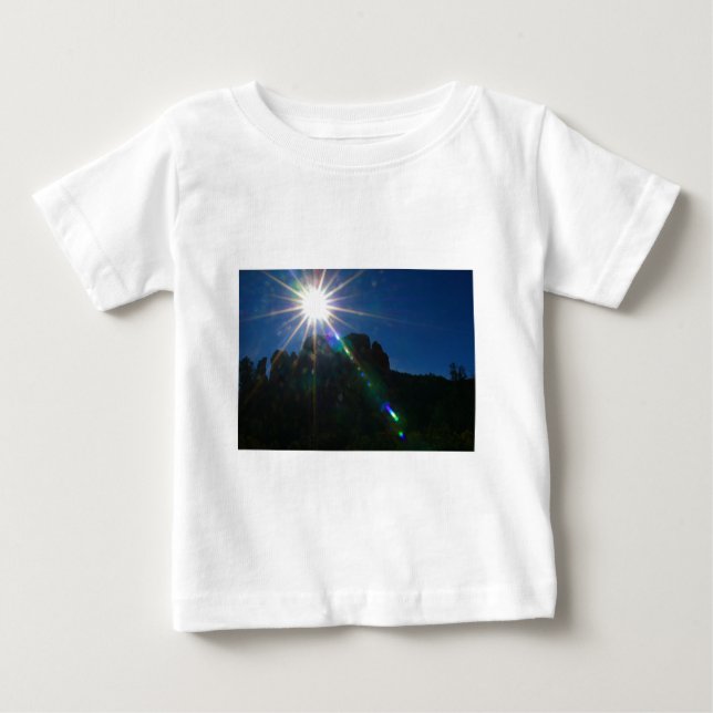 Cathedral Rock Vortex horizontal Baby T-Shirt (Front)