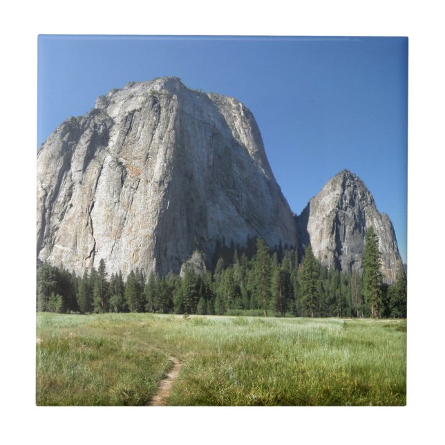 Cathedral Rocks - Yosemite Tile (Front)