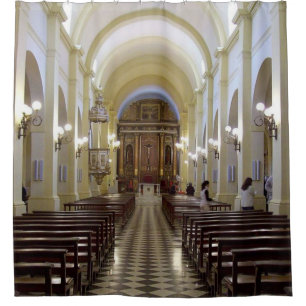 CATHEDRAL SHOWER CURTAIN