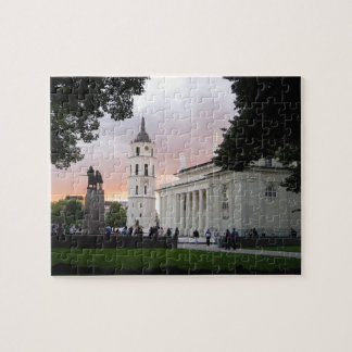 Cathedral Square in Vilnius, LITHUANIA --- Jigsaw Puzzle