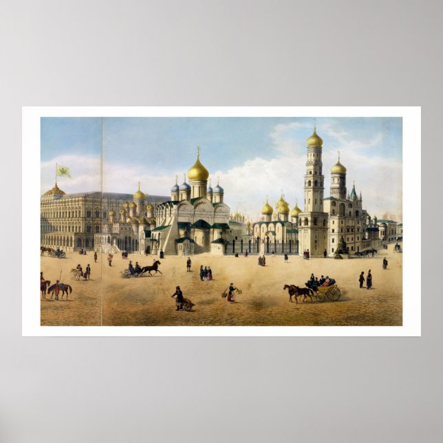 Cathedrals of the Annunciation and the Archangel, Poster (Front)