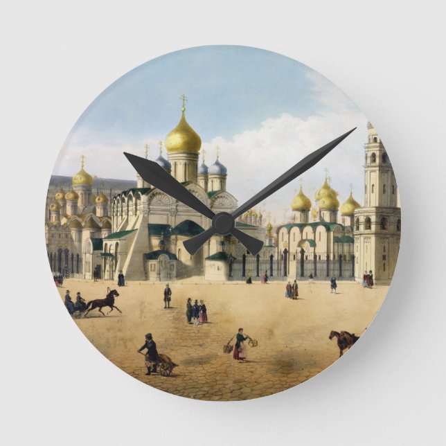 Cathedrals of the Annunciation and the Archangel, Round Clock (Front)