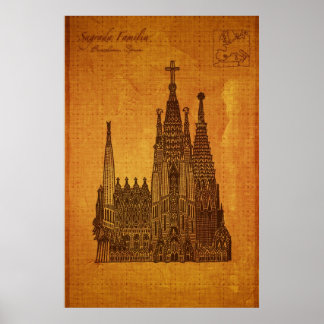 Cathedrals: Sagrada Fam�lia, Barcelona Poster