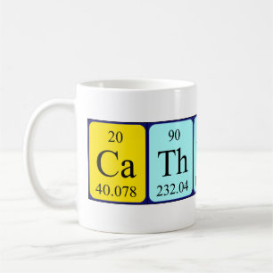 Catherin periodic table name mug