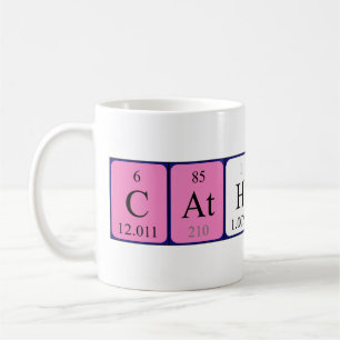 Catherin periodic table name mug