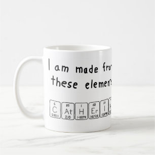 Catherin periodic table name mug