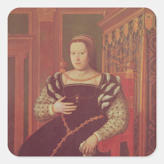Catherine de Medici, 1585-86 Square Sticker (Front)