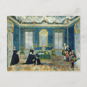 Catherine II recalling Chancellor Alexey Postcard