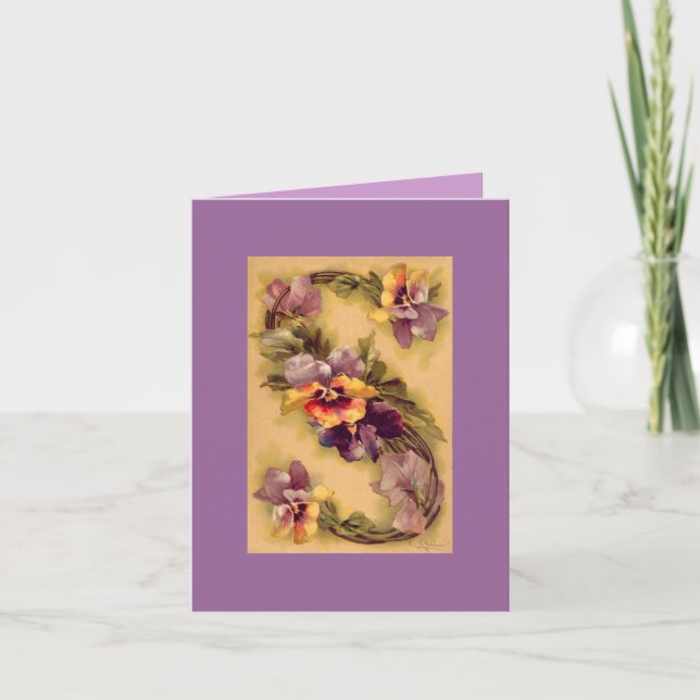 Catherine Klein Alphabet S.  NOTE CARD PRP (Front)