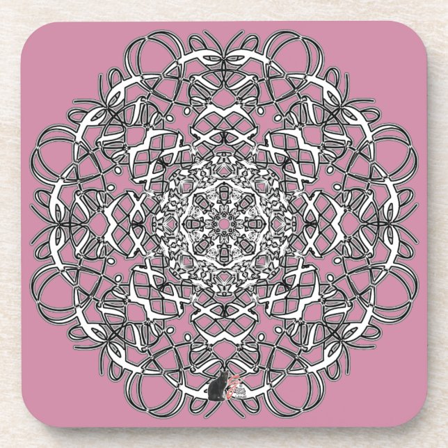 Catherine Octa Glyph Dawn Coaster (Front)