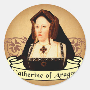 Catherine of Aragon Classic Round Sticker