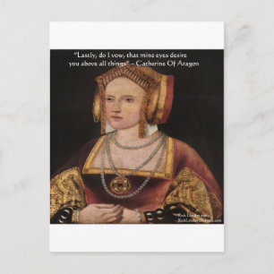Catherine Of Aragon Love Quote Gifts & Cards