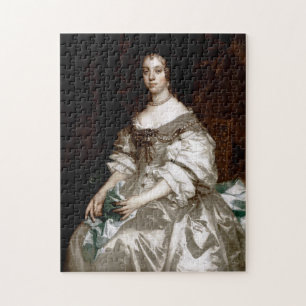Catherine of Braganza by Sir Peter Lely Jigsaw Puzzle