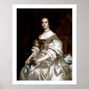 Catherine of Braganza by Sir Peter Lely Poster