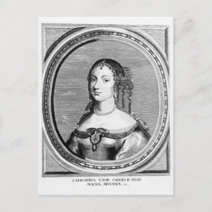 Catherine of Braganza Postcard