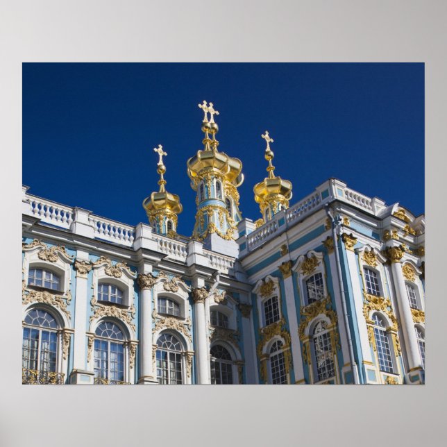 Catherine Palace Chapel detail Poster (Front)