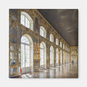 Catherine Palace, detail of the Great Hall Magnet