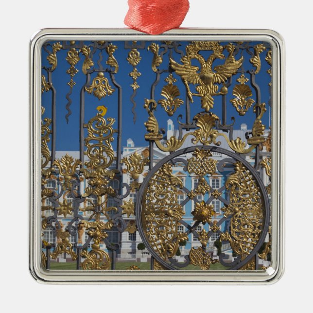 Catherine Palace, palace gate Metal Tree Decoration (Front)