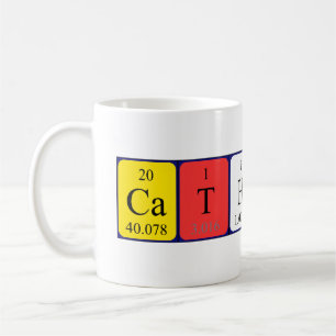 Catherine periodic table name mug