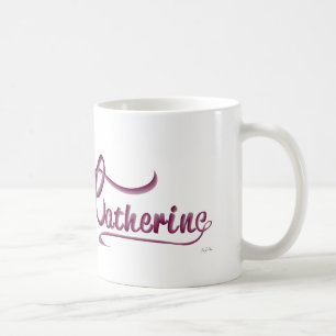 Catherine - personalized name coffee mug
