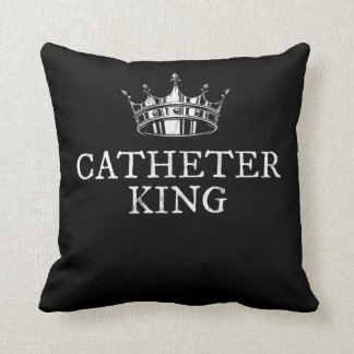 Catheter King Funny Foley Urinary Medical Gift Tee Cushion